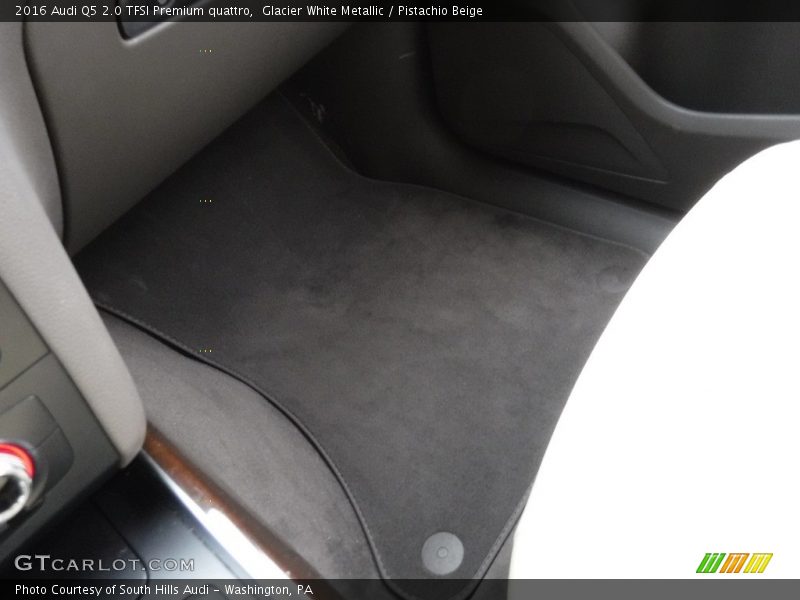 Glacier White Metallic / Pistachio Beige 2016 Audi Q5 2.0 TFSI Premium quattro