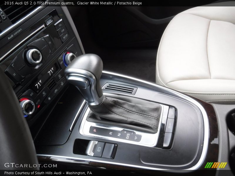Glacier White Metallic / Pistachio Beige 2016 Audi Q5 2.0 TFSI Premium quattro