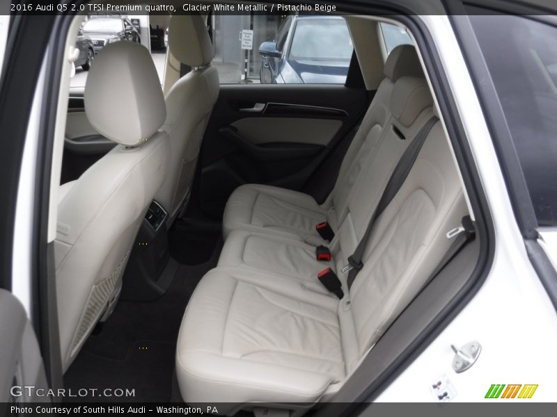 Glacier White Metallic / Pistachio Beige 2016 Audi Q5 2.0 TFSI Premium quattro