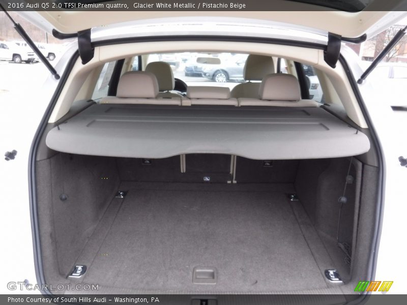 Glacier White Metallic / Pistachio Beige 2016 Audi Q5 2.0 TFSI Premium quattro