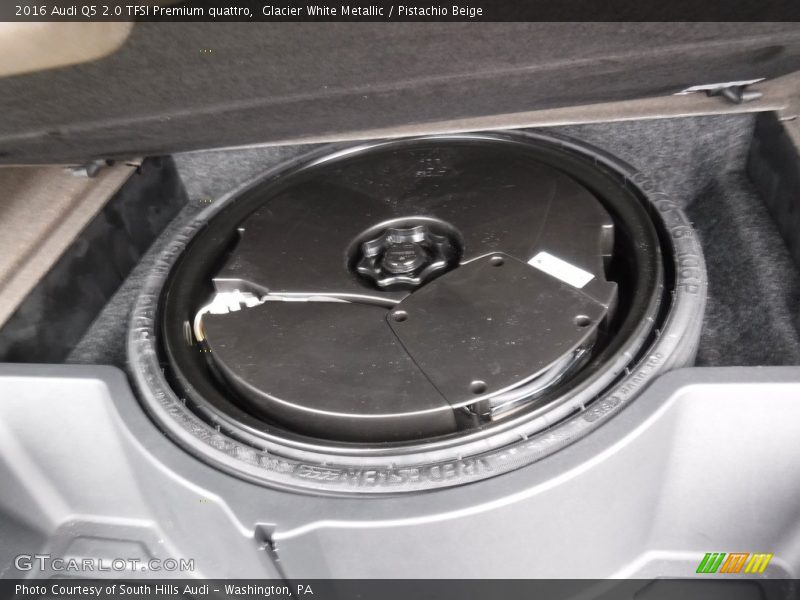 Glacier White Metallic / Pistachio Beige 2016 Audi Q5 2.0 TFSI Premium quattro