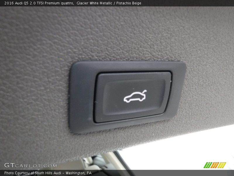 Glacier White Metallic / Pistachio Beige 2016 Audi Q5 2.0 TFSI Premium quattro