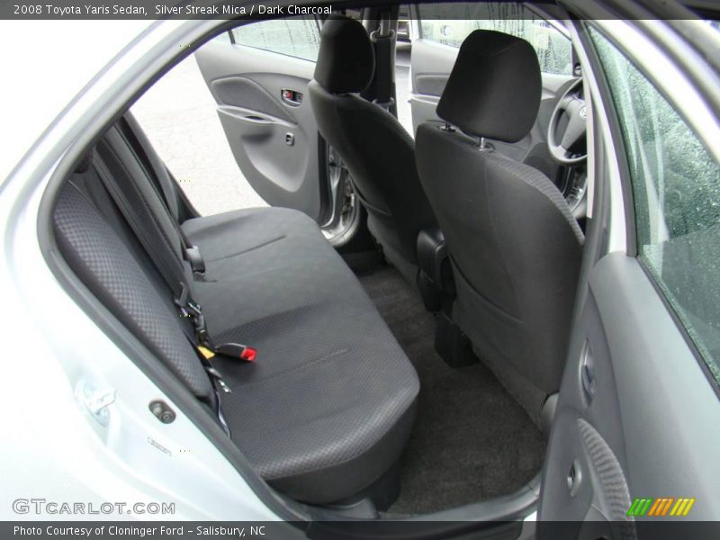 Silver Streak Mica / Dark Charcoal 2008 Toyota Yaris Sedan