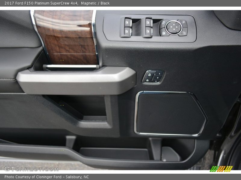 Magnetic / Black 2017 Ford F150 Platinum SuperCrew 4x4