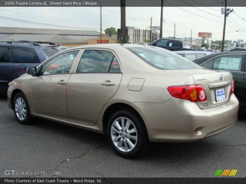 Desert Sand Mica / Bisque 2009 Toyota Corolla LE