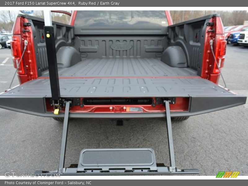 Ruby Red / Earth Gray 2017 Ford F150 Lariat SuperCrew 4X4