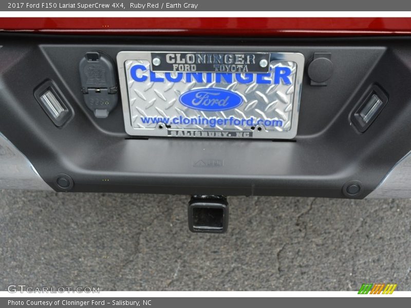 Ruby Red / Earth Gray 2017 Ford F150 Lariat SuperCrew 4X4