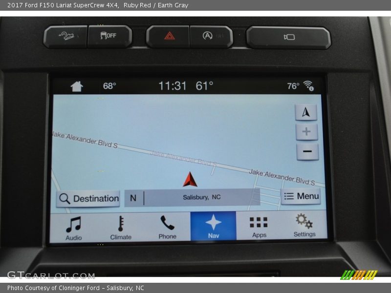 Ruby Red / Earth Gray 2017 Ford F150 Lariat SuperCrew 4X4