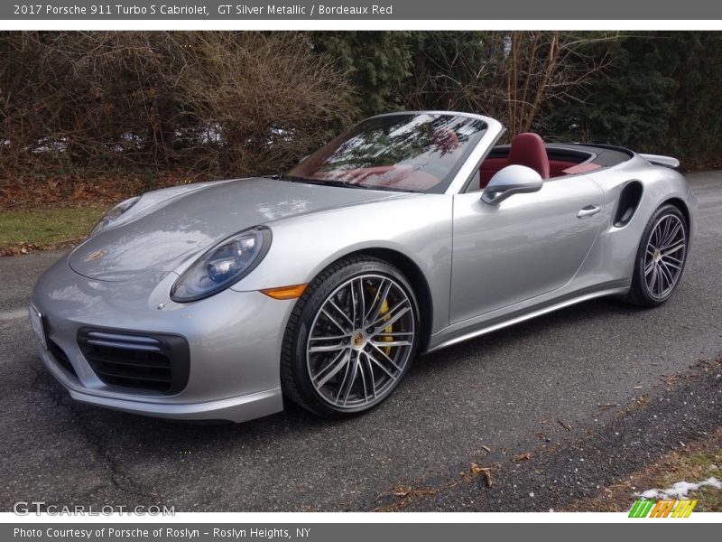 Front 3/4 View of 2017 911 Turbo S Cabriolet