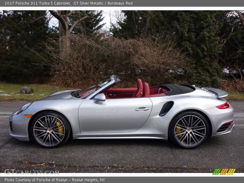  2017 911 Turbo S Cabriolet GT Silver Metallic