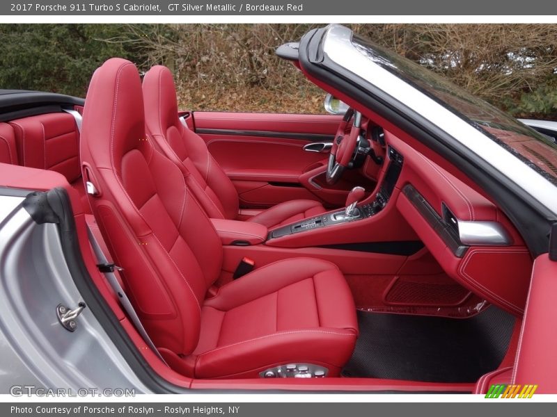 Front Seat of 2017 911 Turbo S Cabriolet