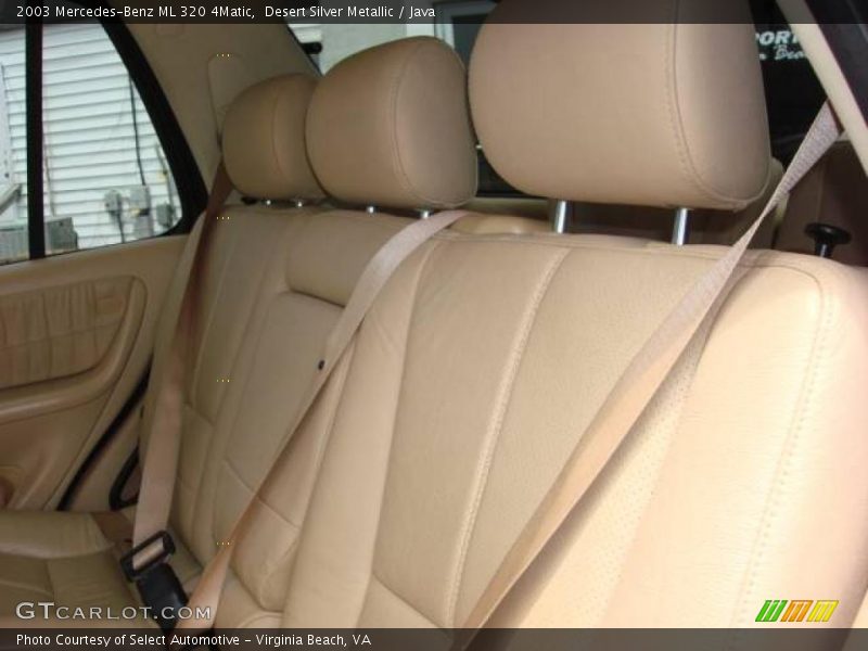 Desert Silver Metallic / Java 2003 Mercedes-Benz ML 320 4Matic