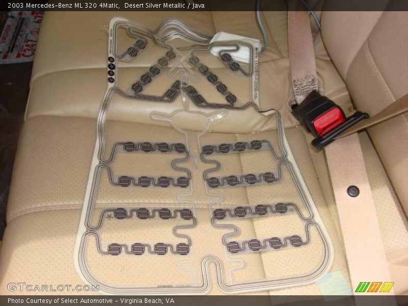 Desert Silver Metallic / Java 2003 Mercedes-Benz ML 320 4Matic