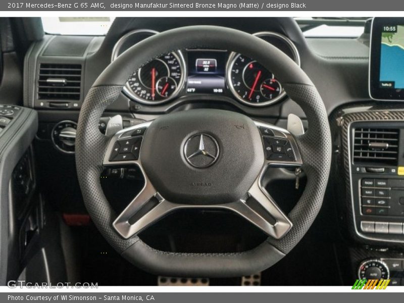  2017 G 65 AMG Steering Wheel