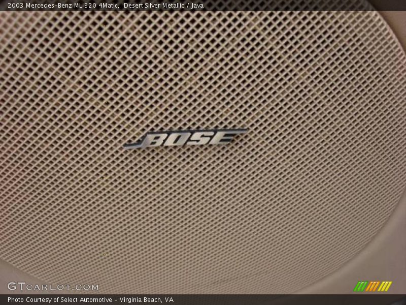 Desert Silver Metallic / Java 2003 Mercedes-Benz ML 320 4Matic