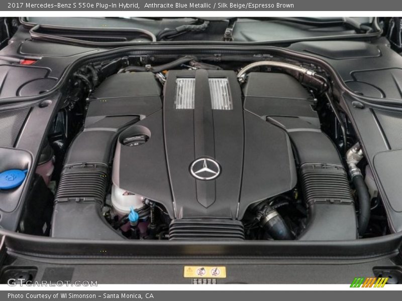  2017 S 550e Plug-In Hybrid Engine - 3.0 Liter DI biturbo DOHC 24-Valve V6 Gasoline/Plug-In Electric HybridV-6 cyl