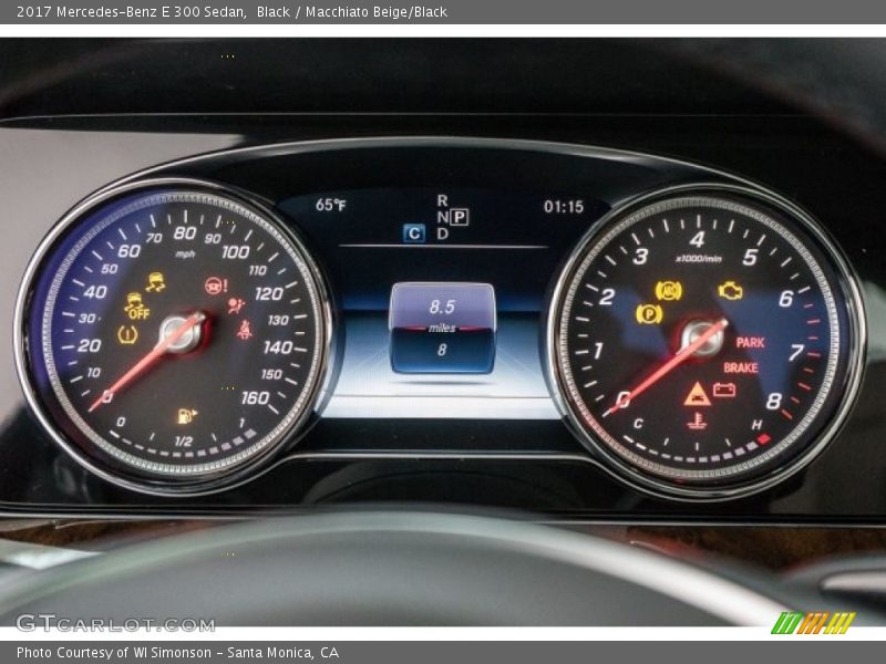 Black / Macchiato Beige/Black 2017 Mercedes-Benz E 300 Sedan