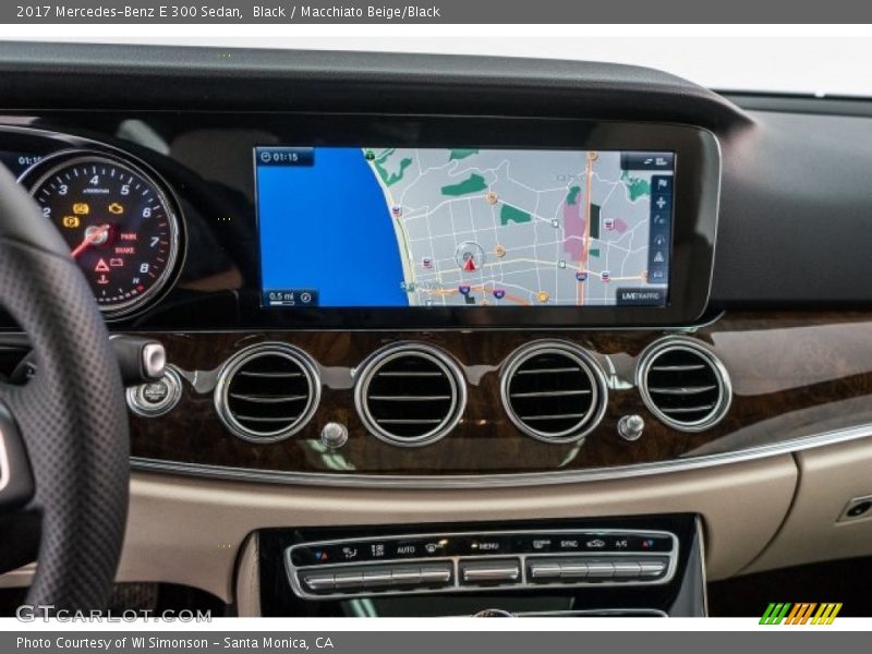 Black / Macchiato Beige/Black 2017 Mercedes-Benz E 300 Sedan
