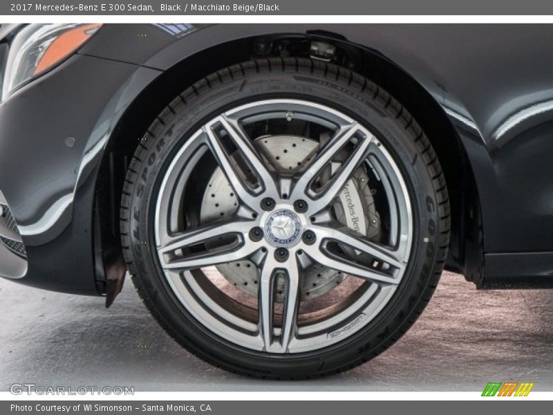 Black / Macchiato Beige/Black 2017 Mercedes-Benz E 300 Sedan