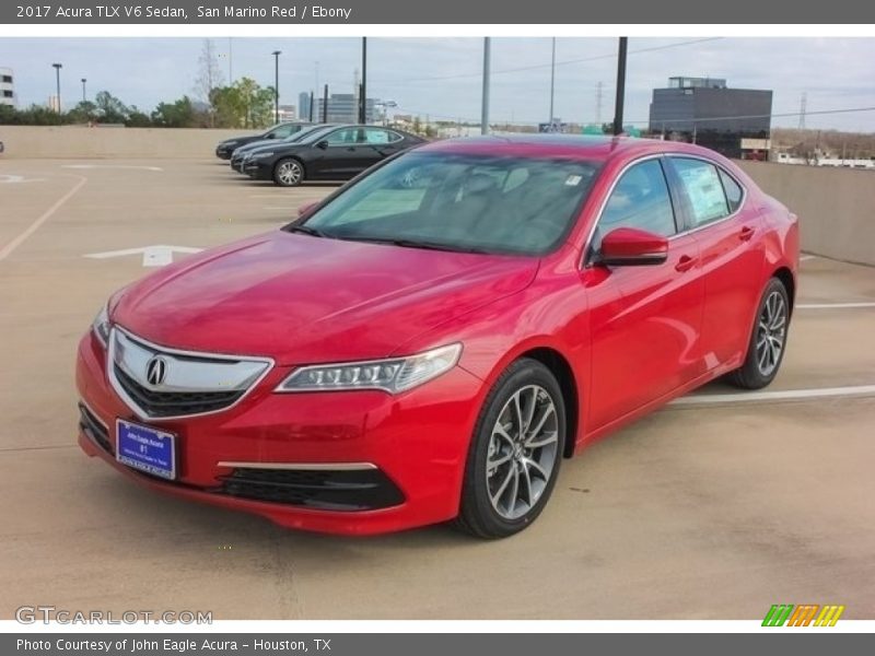 Front 3/4 View of 2017 TLX V6 Sedan