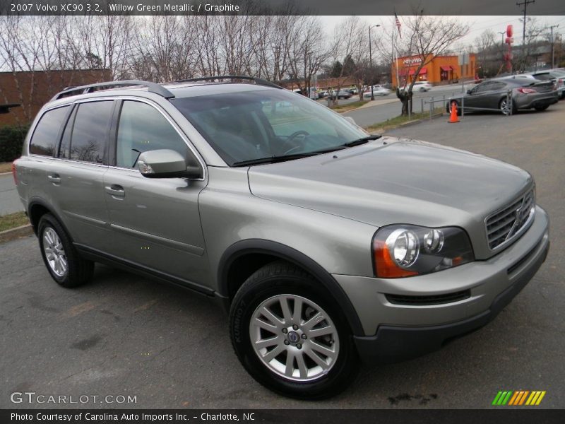 Willow Green Metallic / Graphite 2007 Volvo XC90 3.2