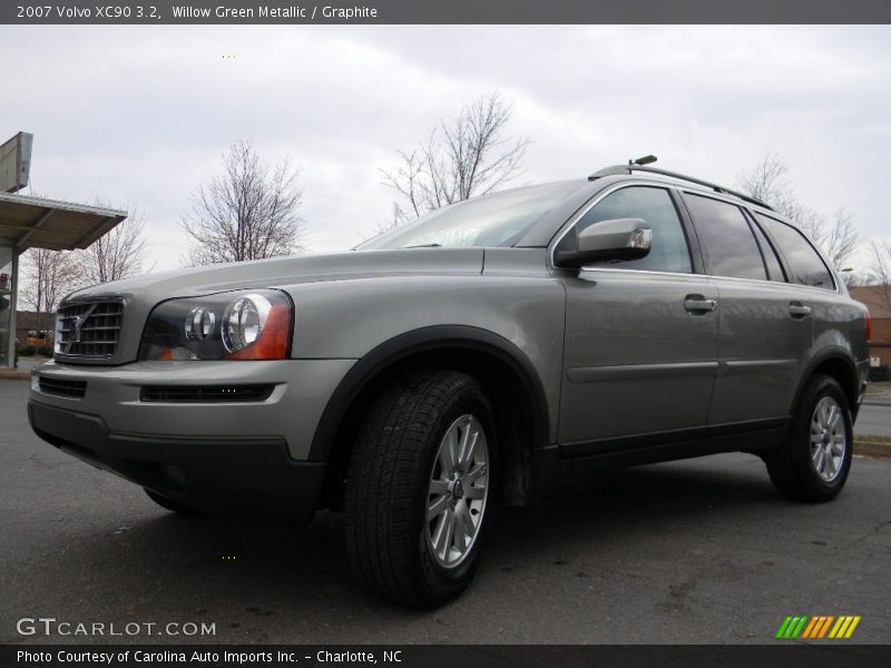 Willow Green Metallic / Graphite 2007 Volvo XC90 3.2