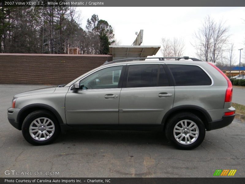 Willow Green Metallic / Graphite 2007 Volvo XC90 3.2