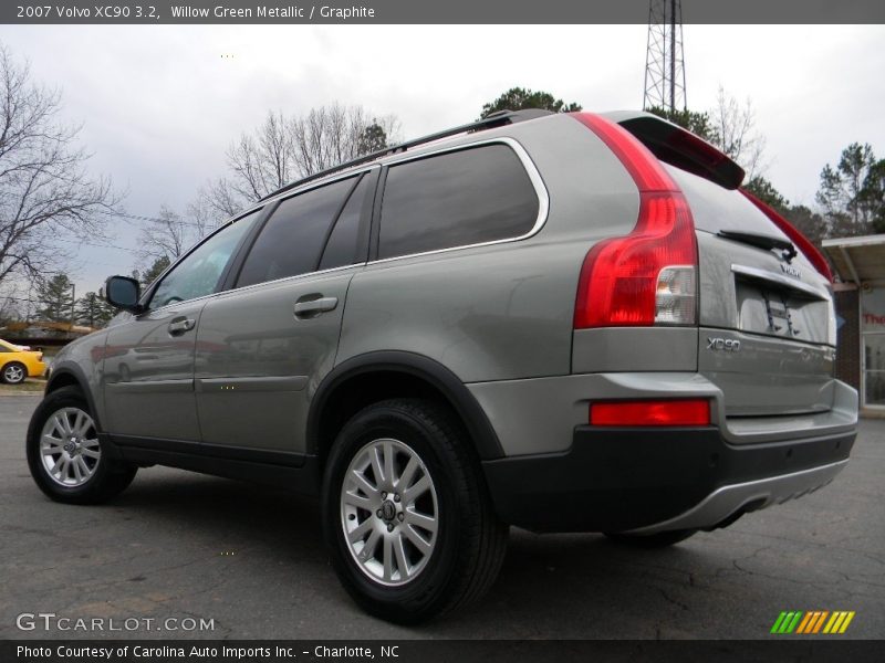 Willow Green Metallic / Graphite 2007 Volvo XC90 3.2