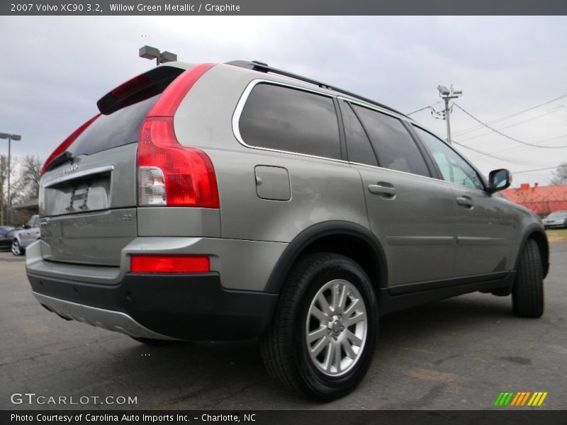 Willow Green Metallic / Graphite 2007 Volvo XC90 3.2