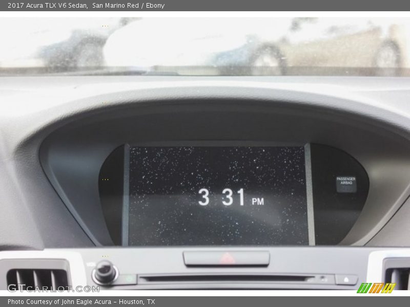 San Marino Red / Ebony 2017 Acura TLX V6 Sedan
