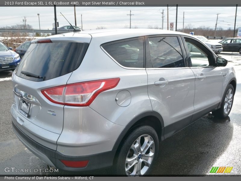 Ingot Silver Metallic / Charcoal Black 2013 Ford Escape SEL 1.6L EcoBoost 4WD