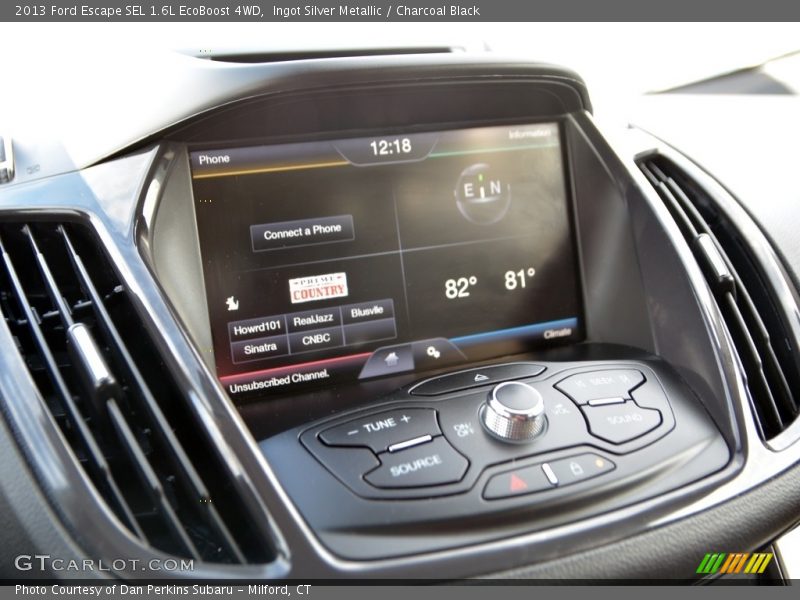 Ingot Silver Metallic / Charcoal Black 2013 Ford Escape SEL 1.6L EcoBoost 4WD