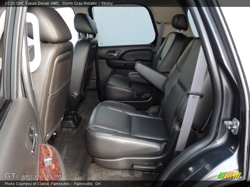 Storm Gray Metallic / Ebony 2010 GMC Yukon Denali AWD