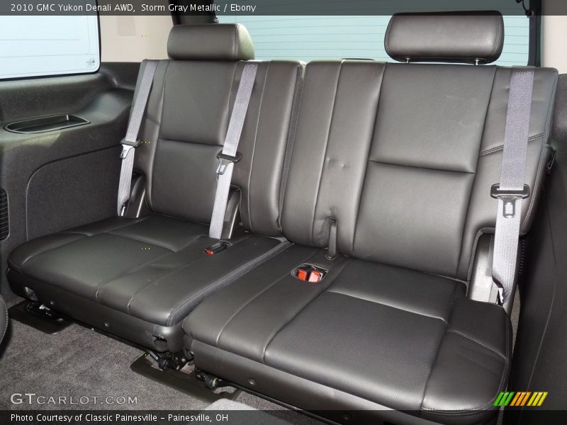 Storm Gray Metallic / Ebony 2010 GMC Yukon Denali AWD
