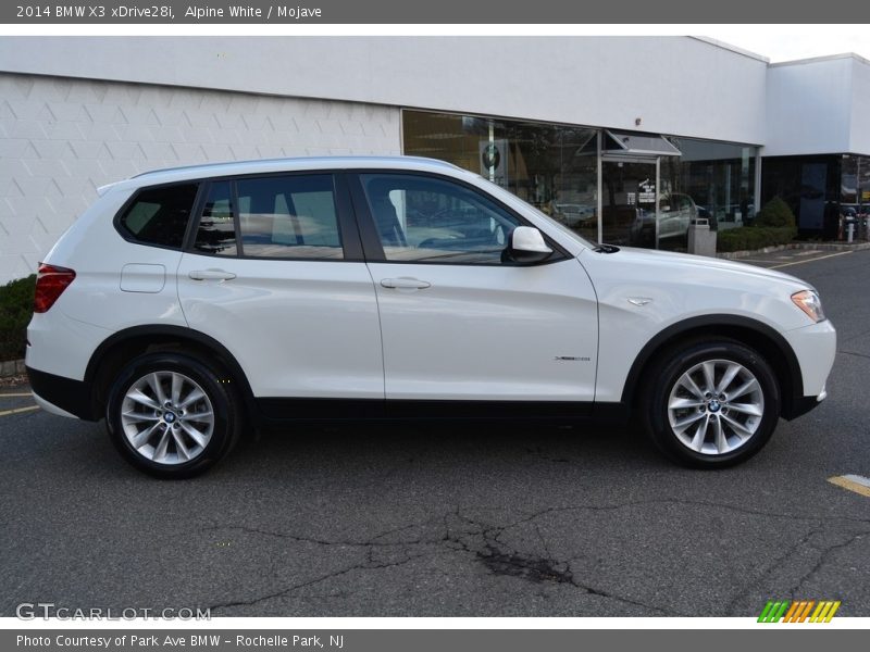 Alpine White / Mojave 2014 BMW X3 xDrive28i