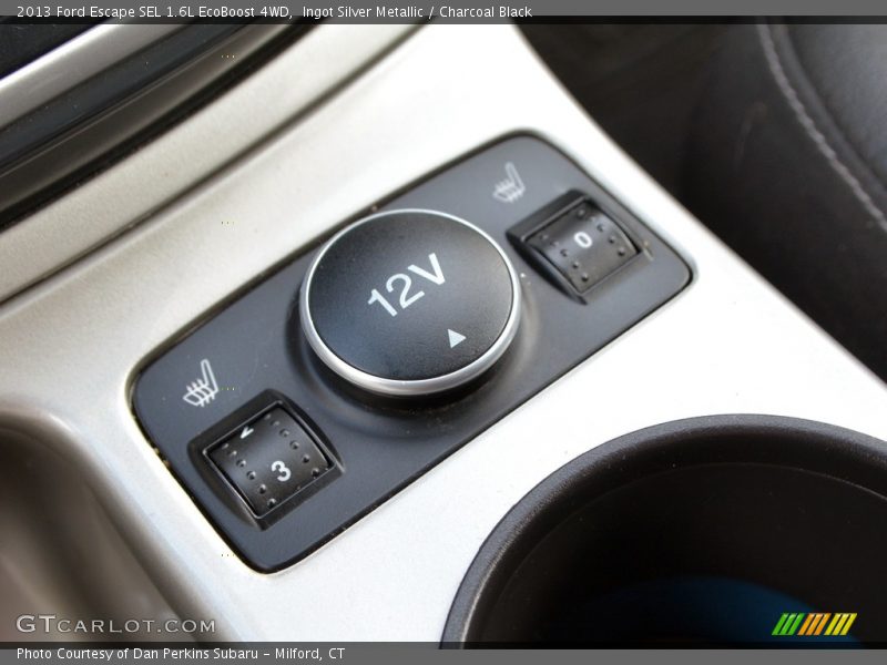 Ingot Silver Metallic / Charcoal Black 2013 Ford Escape SEL 1.6L EcoBoost 4WD