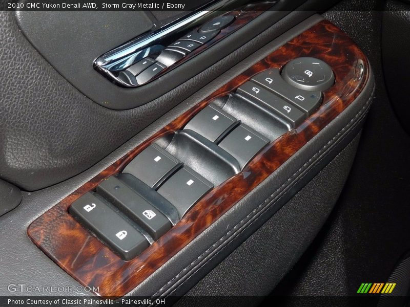 Storm Gray Metallic / Ebony 2010 GMC Yukon Denali AWD