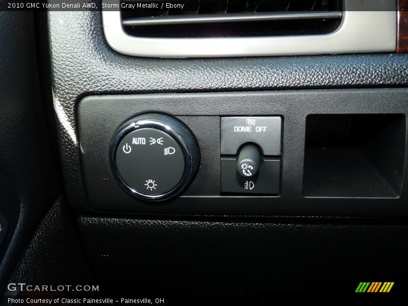 Storm Gray Metallic / Ebony 2010 GMC Yukon Denali AWD