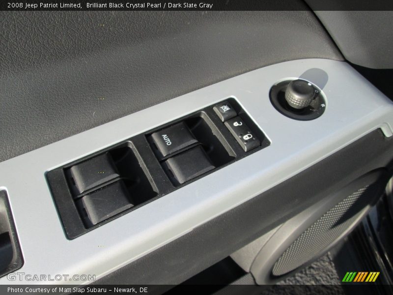Brilliant Black Crystal Pearl / Dark Slate Gray 2008 Jeep Patriot Limited