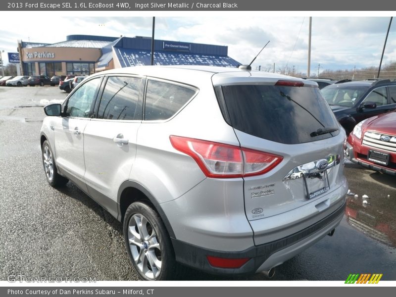 Ingot Silver Metallic / Charcoal Black 2013 Ford Escape SEL 1.6L EcoBoost 4WD