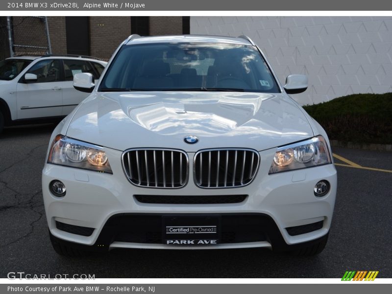Alpine White / Mojave 2014 BMW X3 xDrive28i