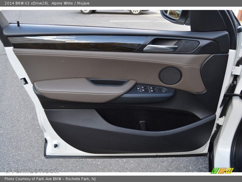 Alpine White / Mojave 2014 BMW X3 xDrive28i