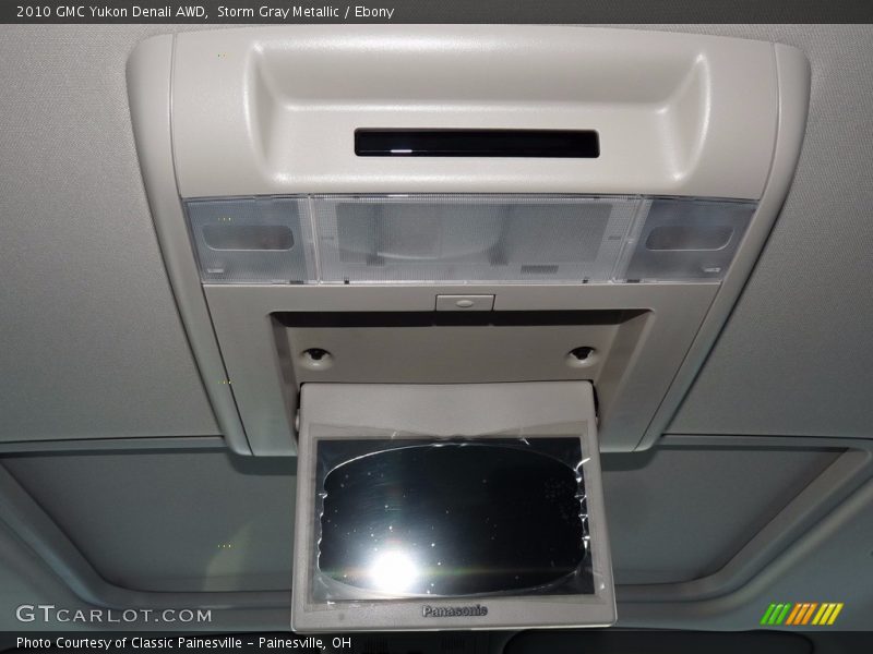 Storm Gray Metallic / Ebony 2010 GMC Yukon Denali AWD