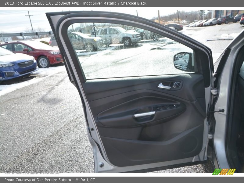 Ingot Silver Metallic / Charcoal Black 2013 Ford Escape SEL 1.6L EcoBoost 4WD
