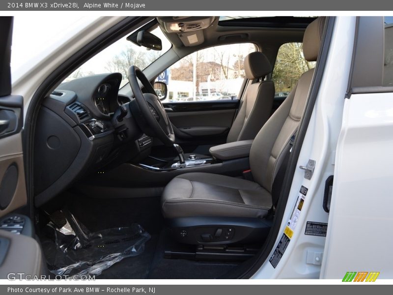 Alpine White / Mojave 2014 BMW X3 xDrive28i