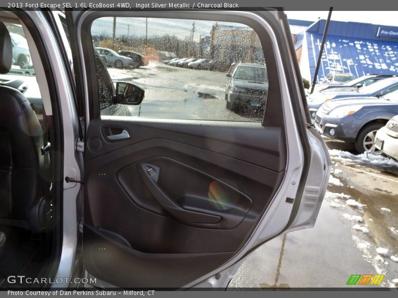 Ingot Silver Metallic / Charcoal Black 2013 Ford Escape SEL 1.6L EcoBoost 4WD