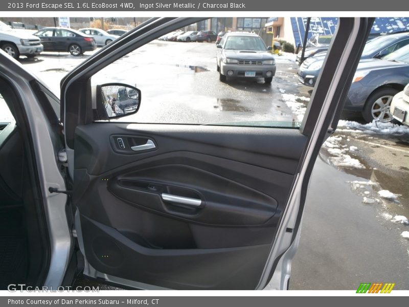 Ingot Silver Metallic / Charcoal Black 2013 Ford Escape SEL 1.6L EcoBoost 4WD
