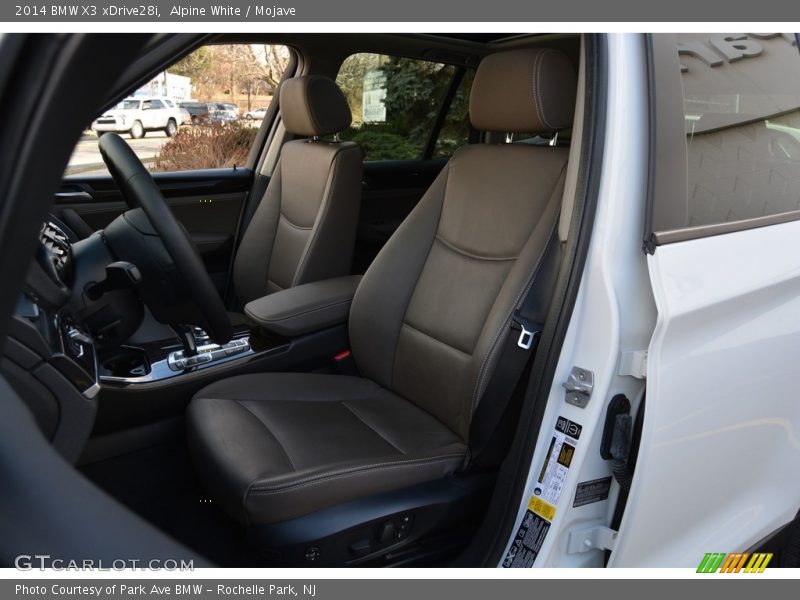 Alpine White / Mojave 2014 BMW X3 xDrive28i