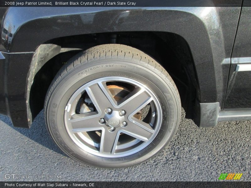 Brilliant Black Crystal Pearl / Dark Slate Gray 2008 Jeep Patriot Limited