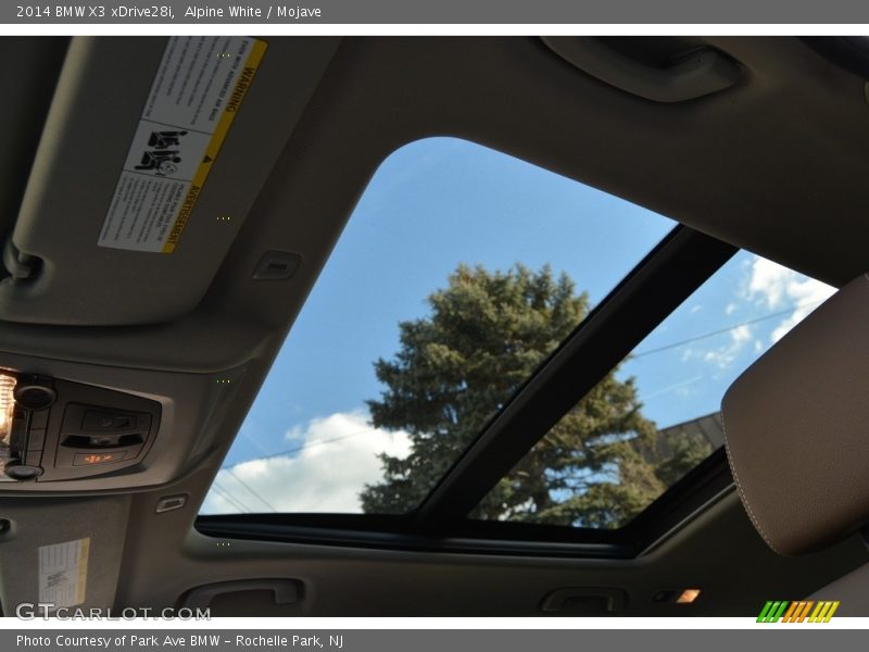 Alpine White / Mojave 2014 BMW X3 xDrive28i
